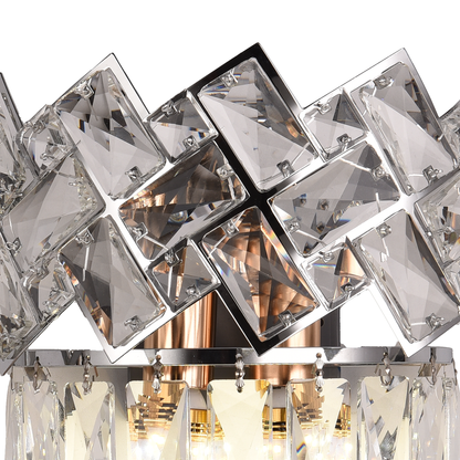 Aplikujte Cristal Windsor, 2x E27, lesklý Chrome