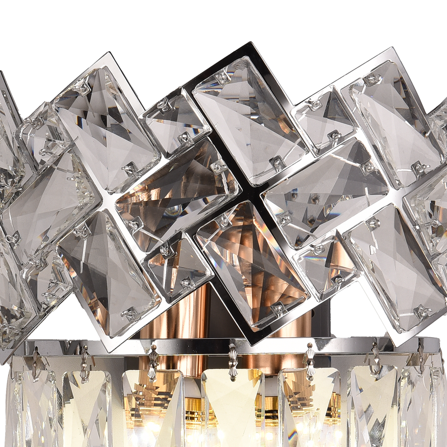 Aplikujte Cristal Windsor, 2x E27, lesklý Chrome