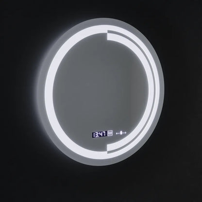 60 cm kulatý LED zrcadlový pohyb Senzor Consuel Marcellow Dimable Clock Defrosting System