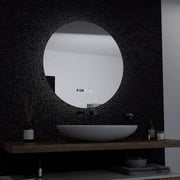 60 cm kulatý LED zrcadlo serenitový pohybový pohyb Marcellow Dimable Hoding Defrosting System