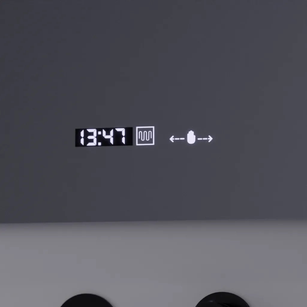 Zrcadlo LED obdélníkový 80x60cm Precision Motiongllow Marcello Desiclatic Clock Defrosting System