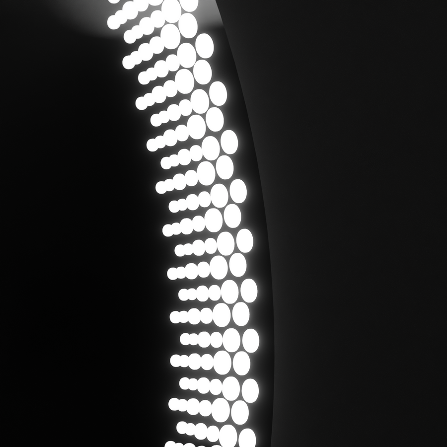70 cm kulatý LED zrcadlo - Corona Touch Dimable Defrition System