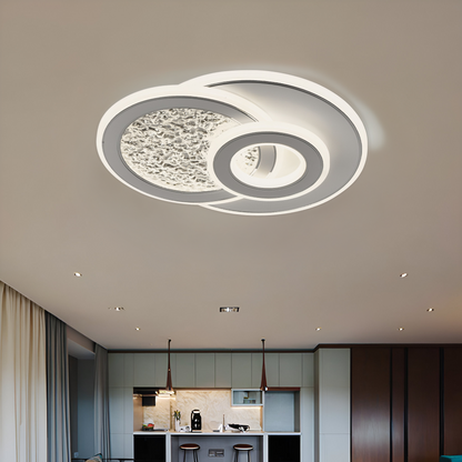 LED LED LED LED Kompacic Rondos, 36W, 3 kruhy, studené/horké/neutrální světlo, bílá