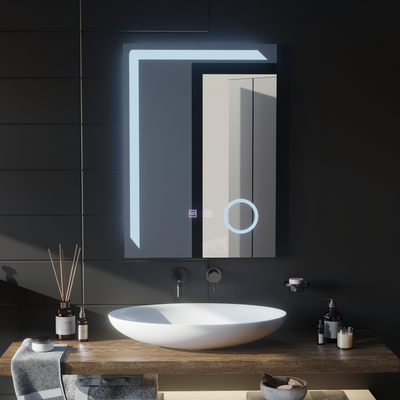 Zrcadlo LED obdélníkový 60x80cm Linea Touch System Dimable Cosmetic LUP