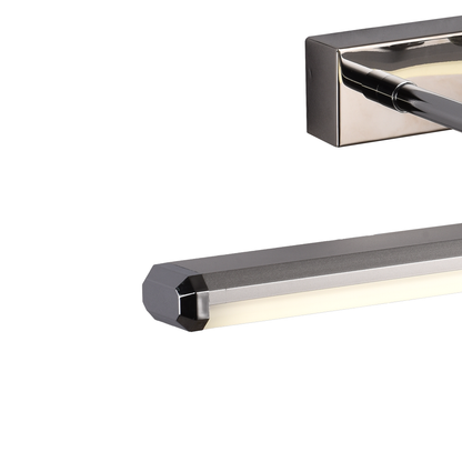 Aplica LED de Baie, BALATON, 16W, liniara, lumina Neutra, Crom Lucios