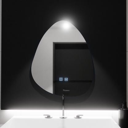 Organic LED Mirror 80x60cm - Fluido Touch Deframe Dimable System