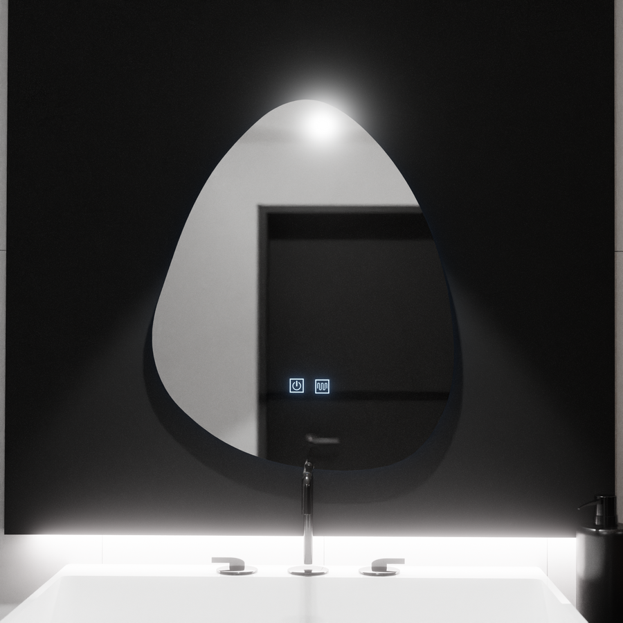 Organic LED Mirror 80x60cm - Fluido Touch Deframe Dimable System