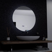 60 cm kulatý LED zrcadlo serenitový pohybový pohyb Marcellow Dimable Hoding Defrosting System