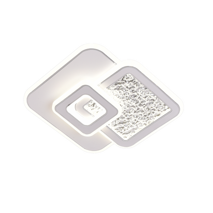 LED LED LED LED Kompacic Quadrant, 36W, 3 čtverce, chladné/horké/neutrální světlo, bílá