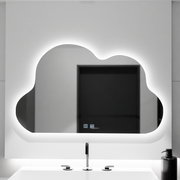 Mirror LED ani 60x40cm dotykový systém Nuvola Dimable