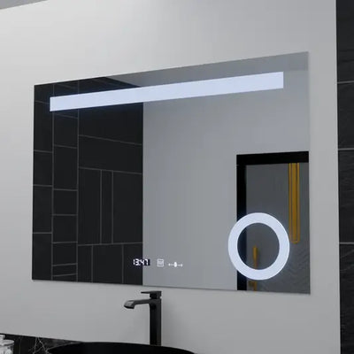 Zrcadlo LED obdélníkový 100x75cm absolutní pohyb Marcello demičce odmrazovací systém