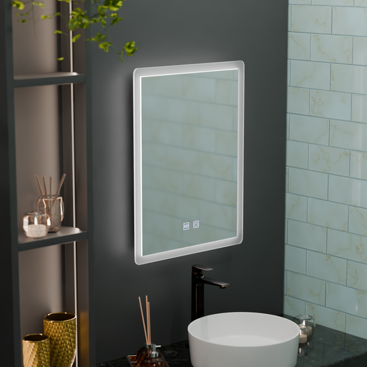 Mirror LED Touch Alecsidra Defrition System 45x60cm