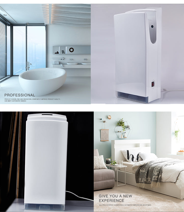 Ruční sušička se senzorem, 1200 W, bílá, plast, FL/2020