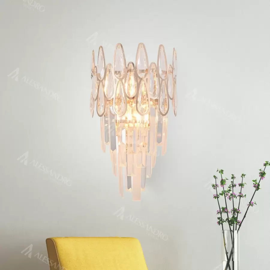 Naneste Crystal Arzu 2x E27 Gold