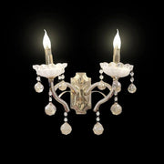 Aplikujte Carol, 2*E14, Gold, Metal and Crystal
