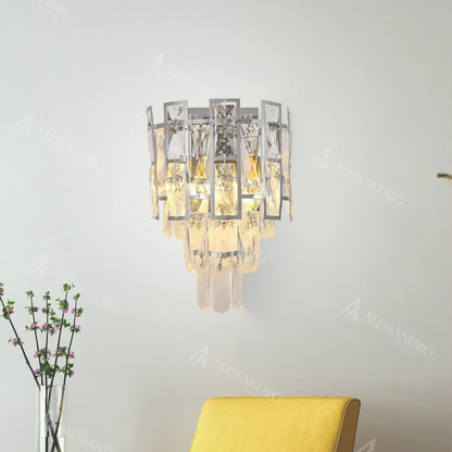 Použít Crystal Amara 2x E27 Silver