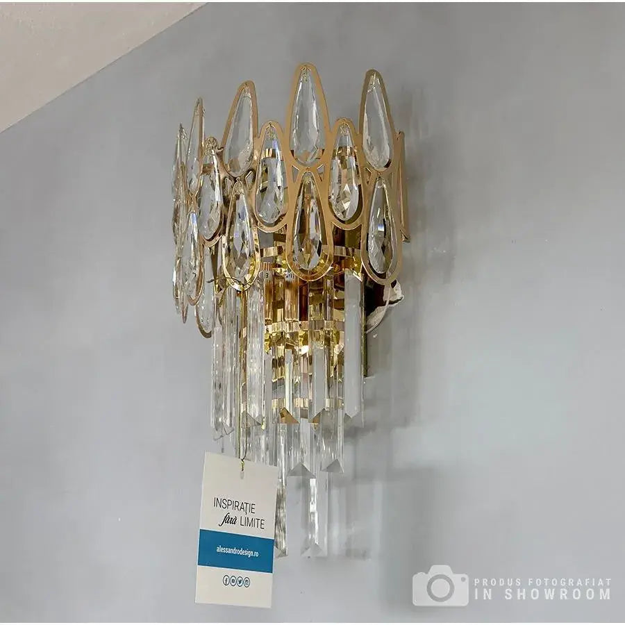Použijte Crystal Jeannette 2x E14 Gold