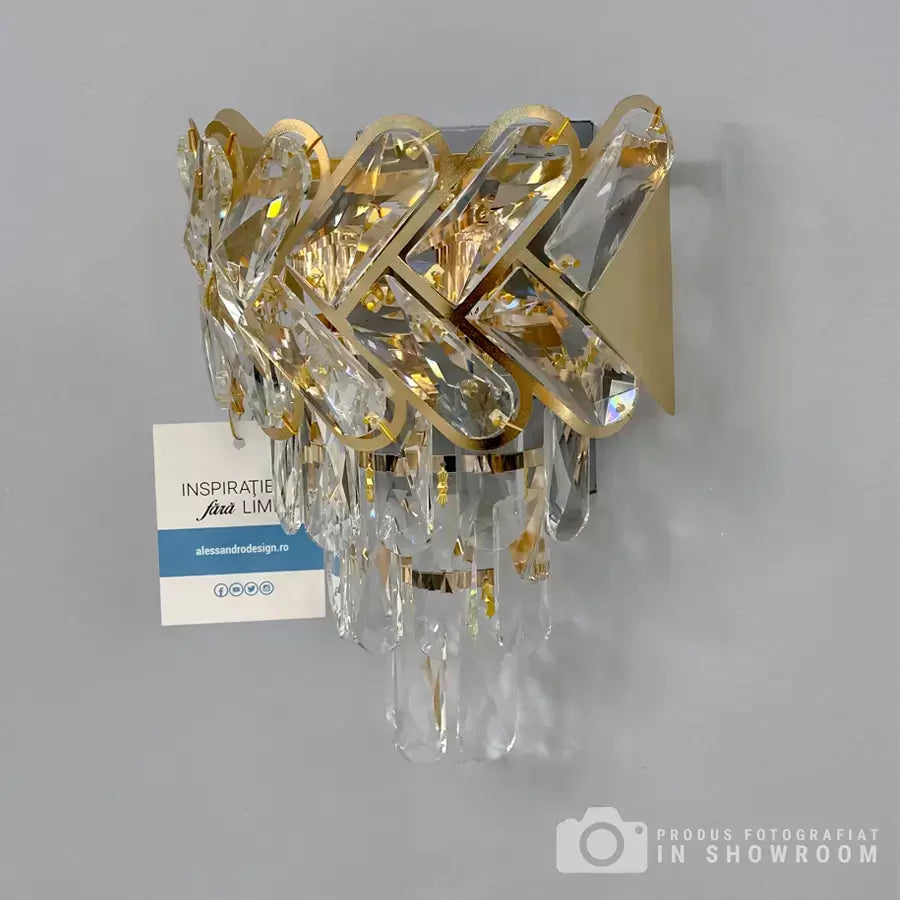Použijte Crystal Josephine 2x E14 Gold