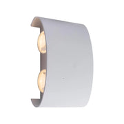 Fantazie aplikují exteriér a interiérový LED, 4 zdroje x 1W, IP65, kovový, bílý, 3000k