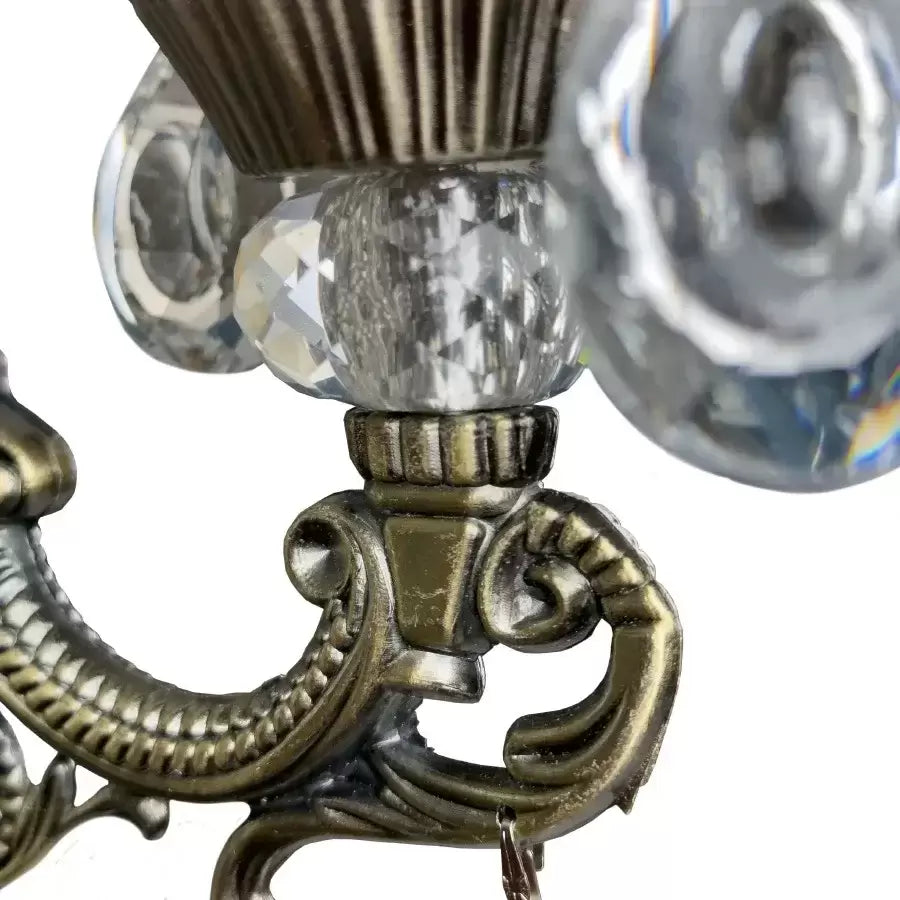 Naneste sanssoci zeď, 1x E14, starožitný bronz
