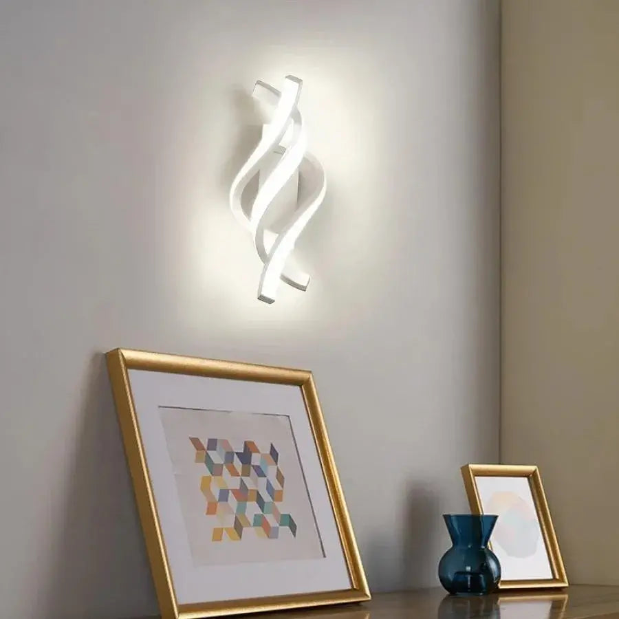 Naneste LED REID 20W vlnitý za studena/horký/neutrální kov a bílý silikon