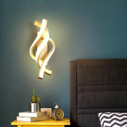 Naneste LED REID 20W vlnitý za studena/horký/neutrální kov a bílý silikon