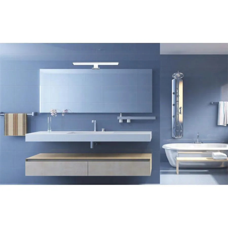 Aplikujte LED Sirus Bath LED, 15W, 78 cm, 4000K, Chrome