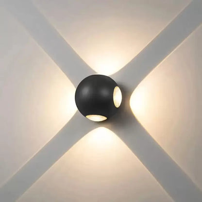 Použijte exteriér LED ABDERA 4W IP65 BLACK
