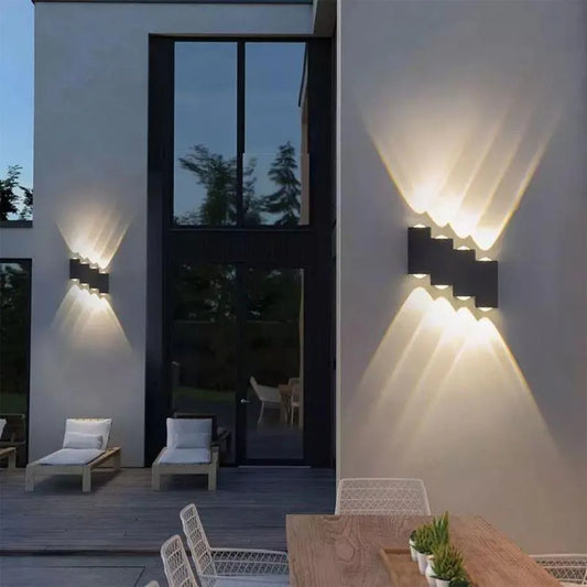 Použít exteriér LED AEETES, 8W, Metal, Black