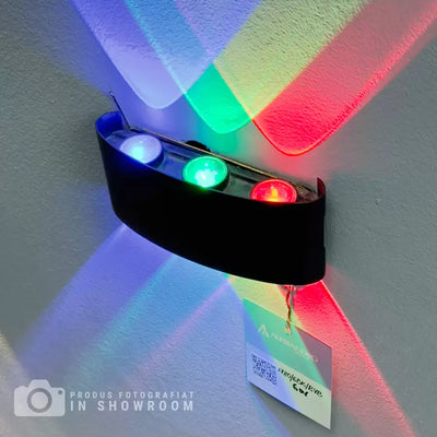 Fantasis Aplikujte LED RGB Interiér/Exteriér, 6 zdrojů x 1W, IP65, černá, 3000k