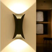 Použijte exteriér LED HEBA, 10W IP65, kov, černá