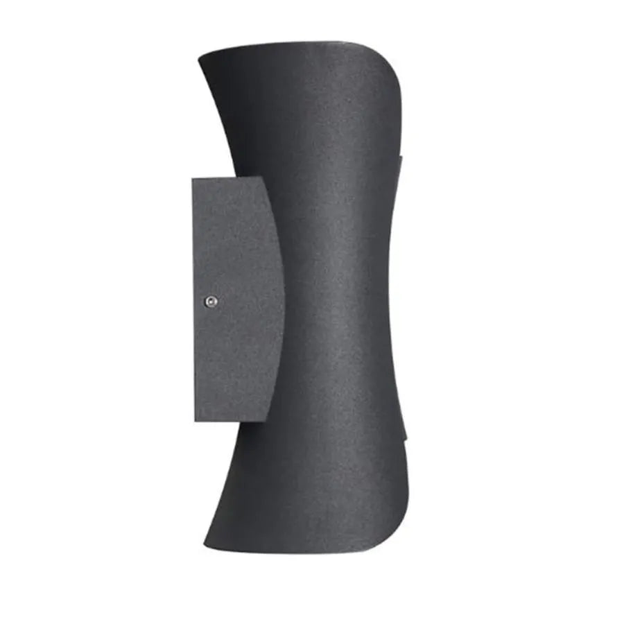 Použijte exteriér LED HEBA, 10W IP65, kov, černá