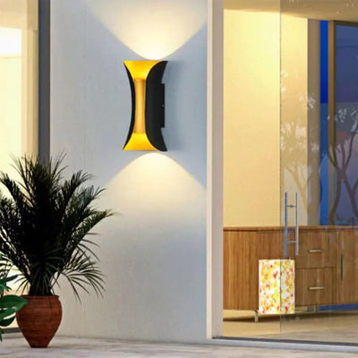 Naneste exteriér LED Pauline, 10W, Metal, Black and Gold