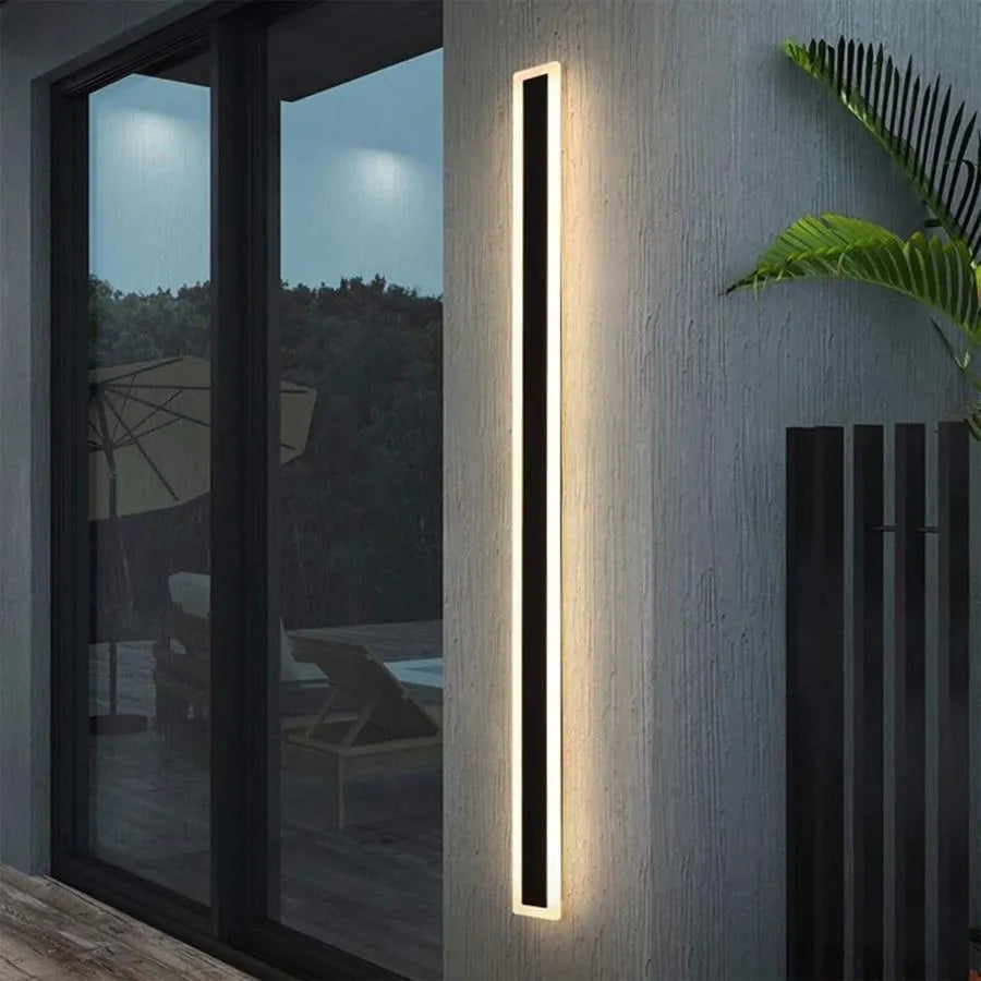 Aplikujte Salma, 12W, IP65 Exteriér LED, kov, černá