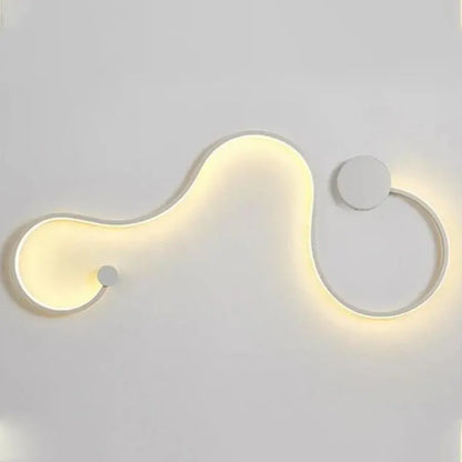 Naneste LED deborah 38W Dekorativní světlo/horký/neutrální kov a bílý silikon