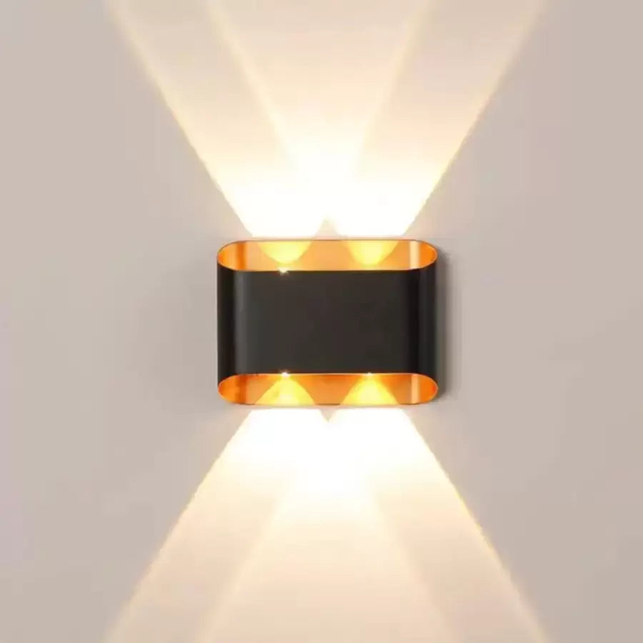 Použijte exteriér LED Ellis 4w Black Gold