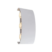 Fantazie aplikují exteriér a interiérový LED, 6 zdrojů x 1W, IP65, kovový, bílý, 3000k