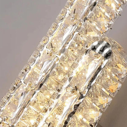 Aplikujte Priscilla LED, 10W, Crystal, Glossy Chrome, Hot/Cold/Neutral Light