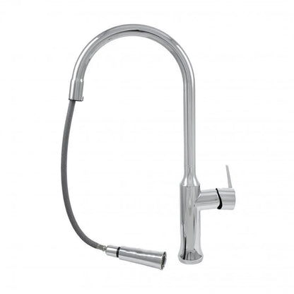 Kuchyňská baterie s extrahovatelnou sprchou stříbrné sanitární mosazné CF/1035/C1
