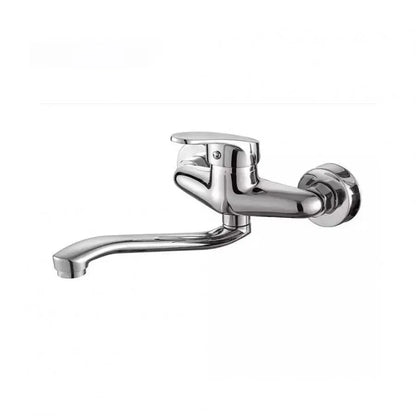 Nástěnná kuchyňská baterie s rotační trubkou, slitinou, chromem, PM018