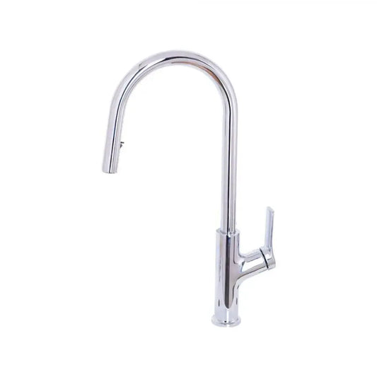 Extrahovatelná kuchyňská baterie, nerezová ocel 304, Chrome, FJ5543