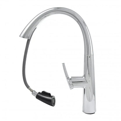 Kuchyňská baterie s extrahovatelnou sprchou, sanitární mosaznou, chrome, W059