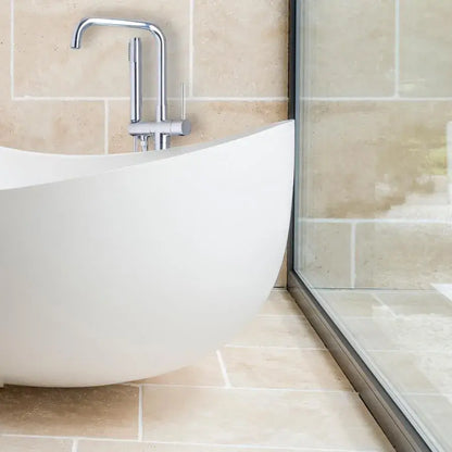 Baterie pro podlahy para a hadice, sanitární mosaz, chrom, CF2039