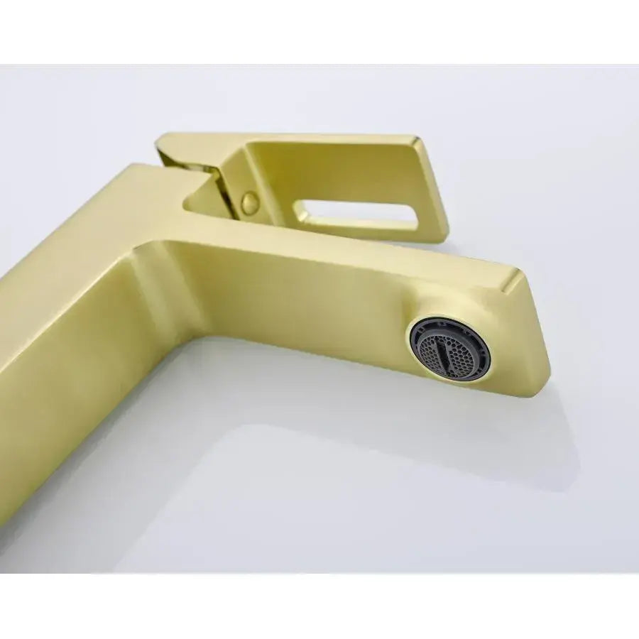 Baterie Washbasin Monochander Caretridge Keramic Alama Aurer Satin Fittings and Fixing Kit obsahoval 9807d