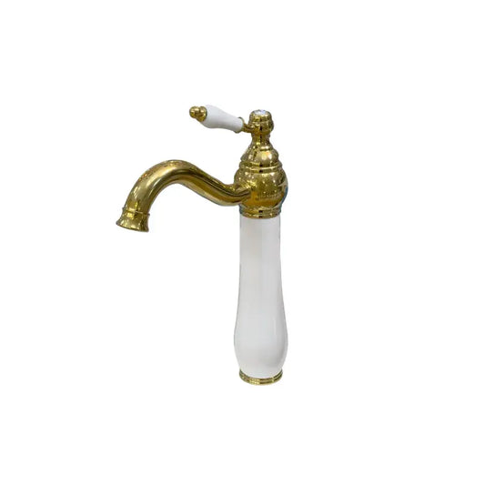 Baterie Washbasin, sanitární mosaz, zlato, WZY/321
