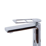 Baterie Washbasin Monochander Cattridge keramic Alama Sanitární chromové lesklé kování a fixační souprava zahrnovala 9707