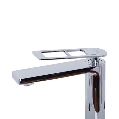Baterie Washbasin Monochander Cattridge keramic Alama Sanitární chromové lesklé kování a fixační souprava zahrnovala 9707