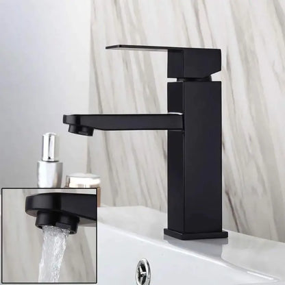 Černá nerezová zy1004 z nerezové oceli washbasin baterie