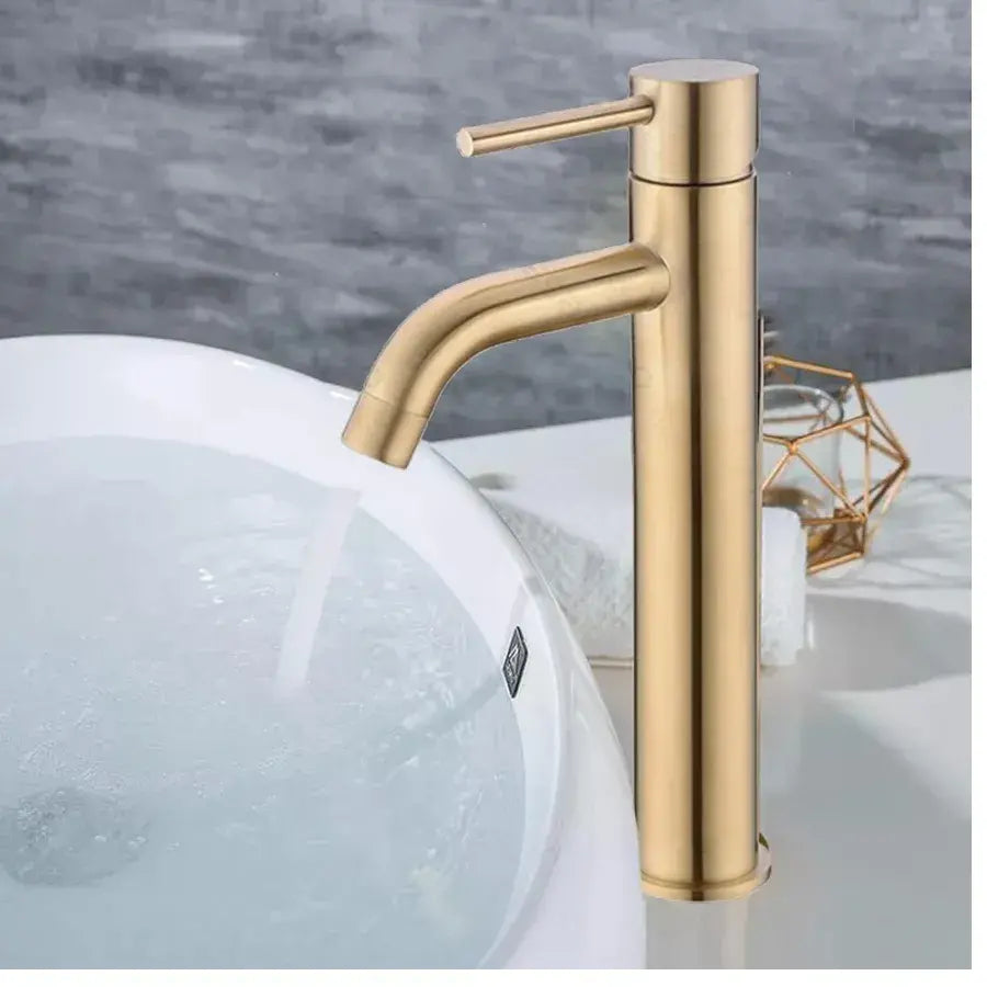 Baterie Washbasin, nerezová ocel 304, zlato, N/MP0A2