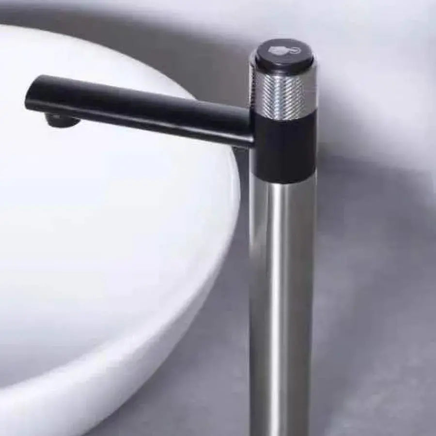 Baterie Washbasin studená voda Start-Stop nerezová ocel UP304, satén, YSQ/108